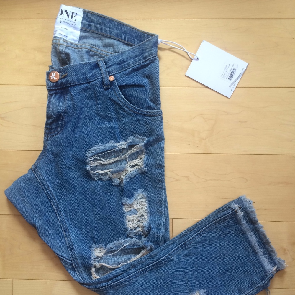 One Teaspoon Lonely Boys Boyfriend Jeans